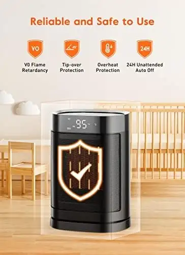 GiveBest Portable Electric Space Heater, 15...  ITEM# 3956 - Photo 3