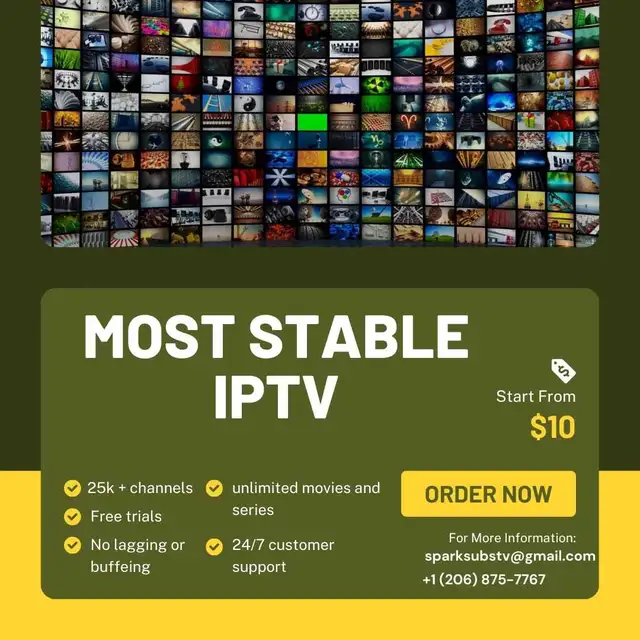 All in one IPTV subscription