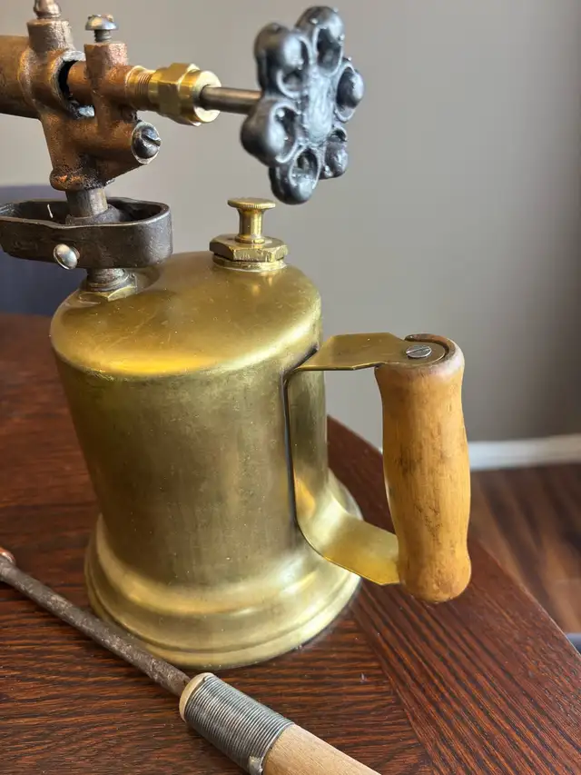 VINTAGE BUTLER BLOW TORCH - Photo 5