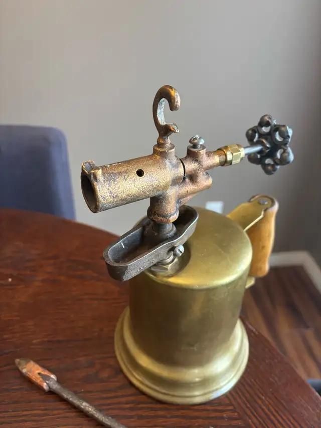 VINTAGE BUTLER BLOW TORCH - Photo 6