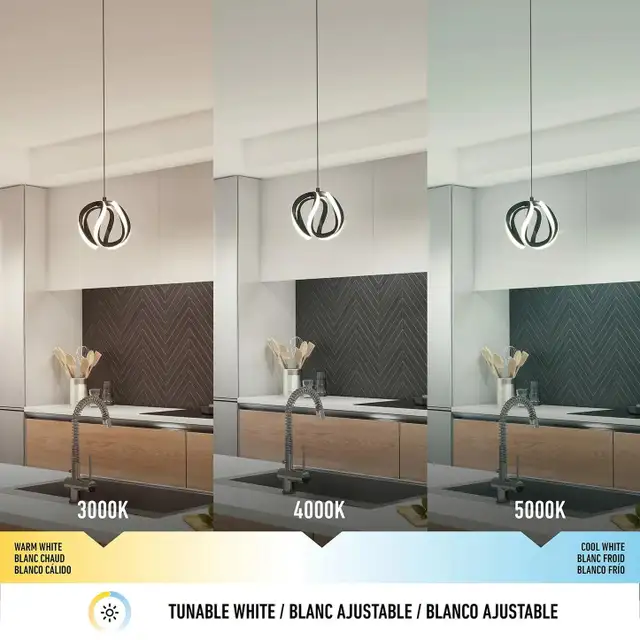 artika Vivaldi 12W LED Modern Pendant Light Fixture...  ITEM# 49 - Photo 4