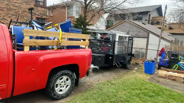 Free scrap metal and appliance pickup