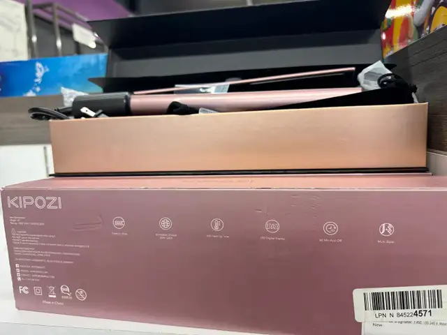 Kipozi 2-in-1 Hair Straightener & Curling I...  ITEM# 4429 - Photo 4