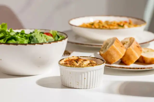 Porcelain Ramekins 6oz, Set of 6 - Cre...  ITEM# 4142 - Photo 6