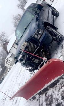 05 ford Harley Davidson western snow plow 4x4