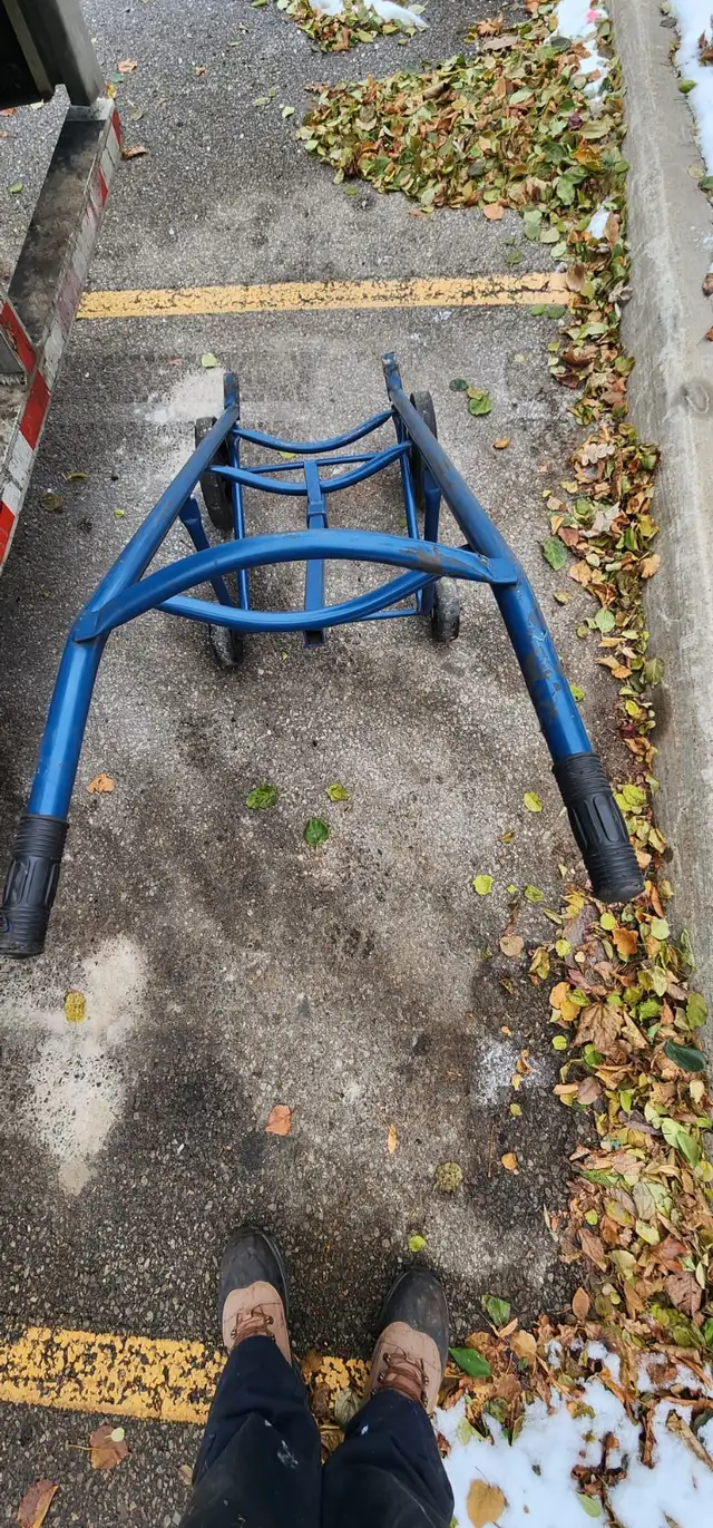 Heavy Duty 55 Gallon Drum Dolly – Steel