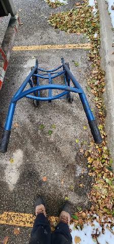 Heavy Duty 55 Gallon Drum Dolly – Steel