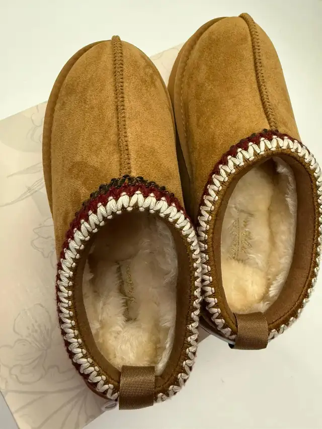 Vegan Suede Slides – Comfortable Slip-On Sanda...  ITEM# 6026 - Photo 3