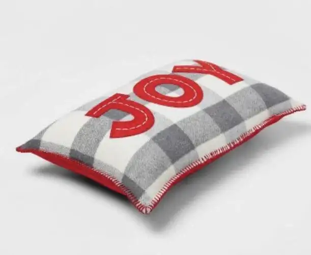 JOY Flannel Plaid Pillows - Set of 2 ITEM# 7208 - Photo 2