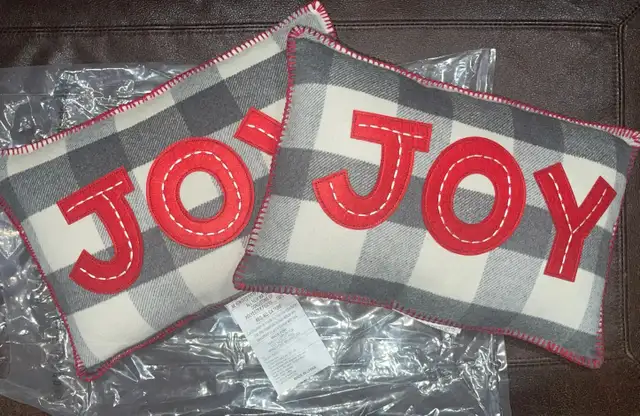 JOY Flannel Plaid Pillows - Set of 2 ITEM# 7208 - Photo 6