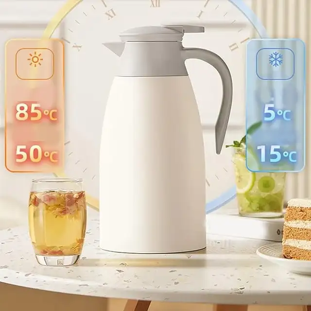 2L Stainless Steel Thermal Water Kettle – Doubl...  ITEM# 6909 - Photo 3