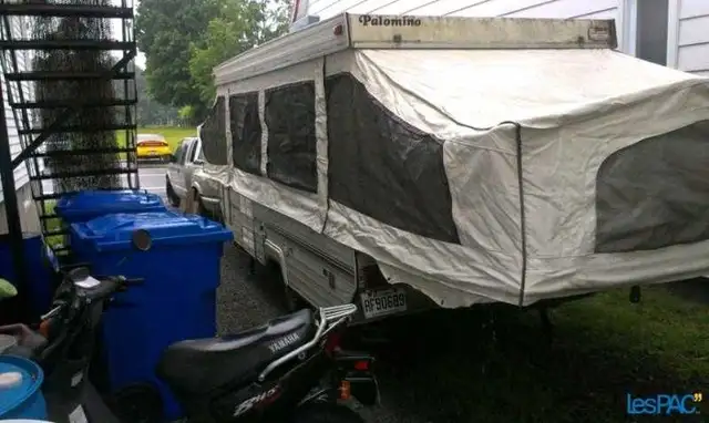 Recuperation de roulotte et tente roulotte pour la scrap - Photo 3