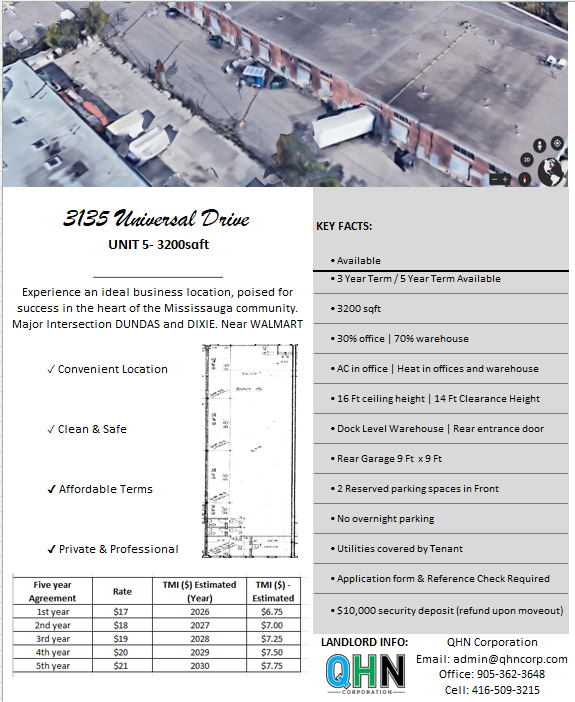Unit 5/ Unit 16 - Warehouse   Office for Rent Mississauga - Photo 2