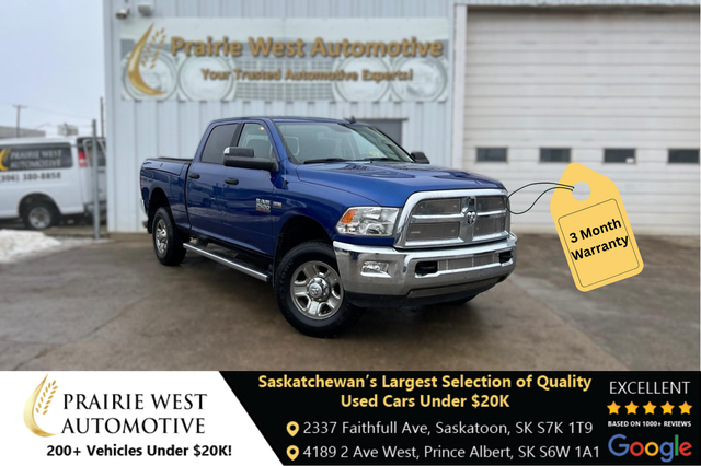 2018 Ram 2500 SLT Crew Cab 5.7L V8 - No Accident