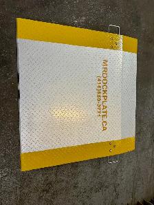 Aluminum Dock Plates Dock Ramps 4FT x 5 FT Size. 3000 LBS - Photo 4