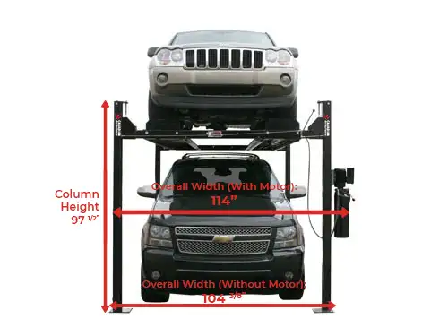4 Post Car Lift, Parking Lift, Storage Lift 8000lb-Winnipeg - Photo 4