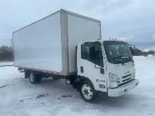 2021 Isuzu NPR-HD 20ft cube van
