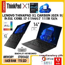 Lenovo ThinkPad X1 Carbon i7-11TH GEN/16GB RAM/512GB SSD 50% OFF