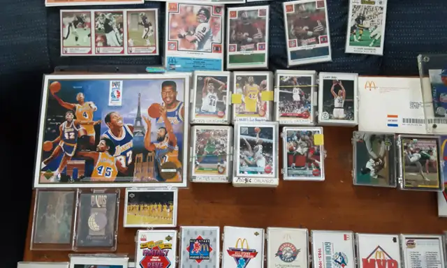 Mcdonald's card. Collection hockey baseball football basketball - Photo 3