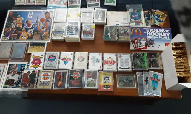 Mcdonald's card. Collection hockey baseball football basketball - Photo 5