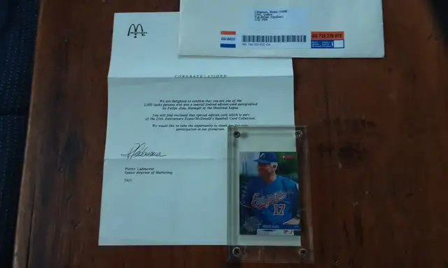 Mcdonald's card. Collection hockey baseball football basketball - Photo 7