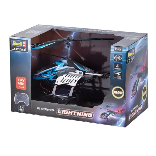 Revell Remote Control 33 cm Lightning Helicopter - 2,4 GHz Full - Photo 6