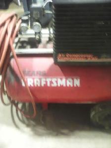 Sears craftsman compressor 2HP 25 galon asking $125