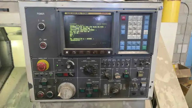 Nakamura-Tome TMC-30 Slant Bed CNC Lathe - Photo 6