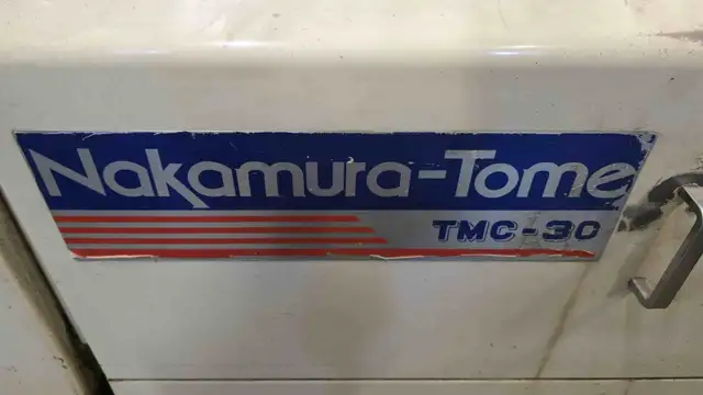 Nakamura-Tome TMC-30 Slant Bed CNC Lathe - Photo 10