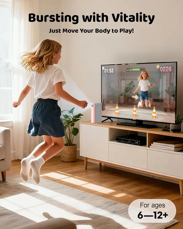 AR Motion Game Console Active Video System w/ 28 Built-in Games - Photo 3