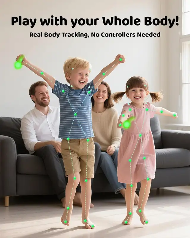 AR Motion Game Console Active Video System w/ 28 Built-in Games - Photo 4