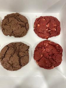 delicious red velvet cookies small or New York style - Photo 3