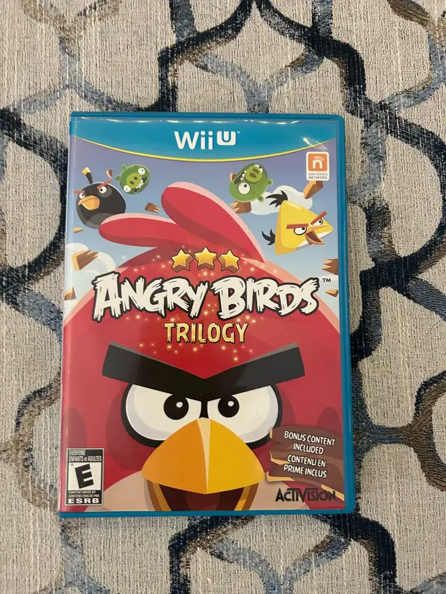 Angry Birds Trilogy Game for Nintendo WiiU