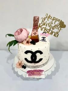 Bottle cake, Coco Chanel cake birthday cakes ideas - Photo 2