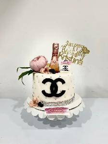 Bottle cake, Coco Chanel cake birthday cakes ideas - Photo 3