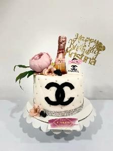 Bottle cake, Coco Chanel cake birthday cakes ideas - Photo 5