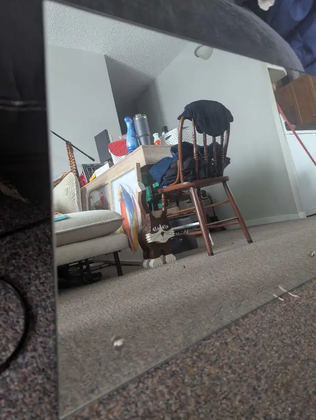 Vintage sterling silver mirror