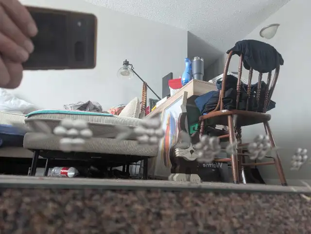 Vintage sterling silver mirror - Photo 2