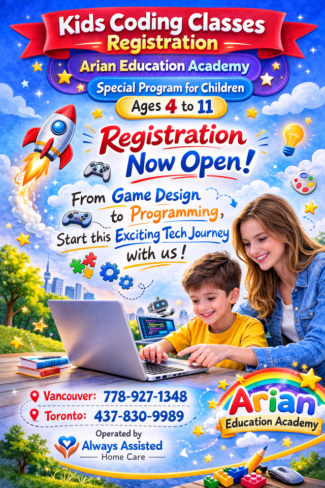 ids Coding Classes (Ages 4–11) – Registration Now Ope