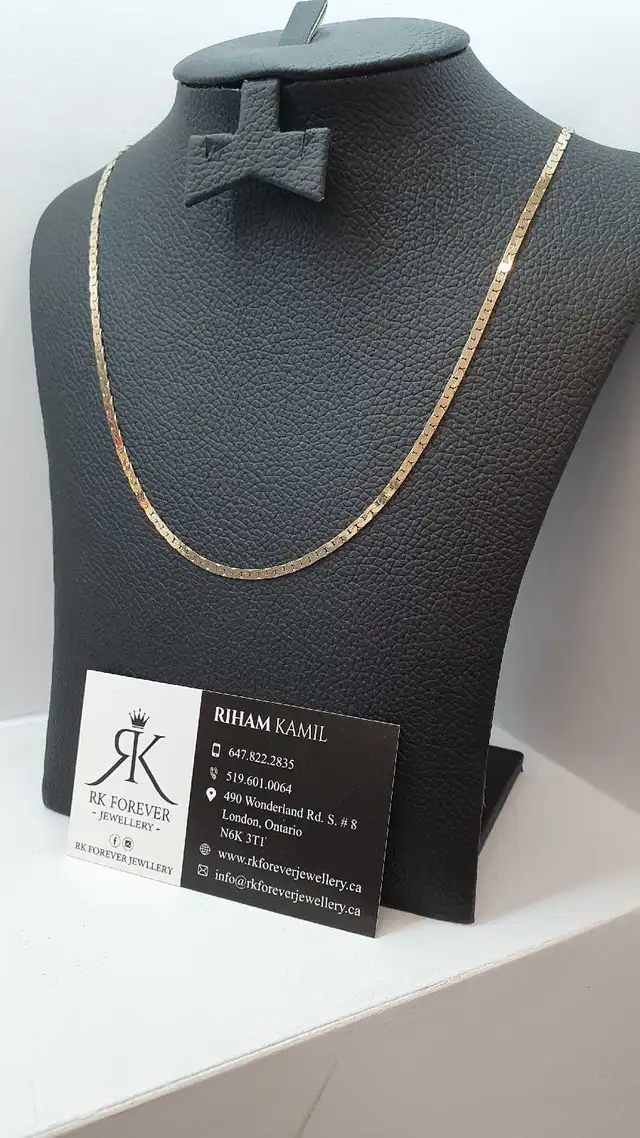 10k yellow gold chain # 360_11 - Photo 2