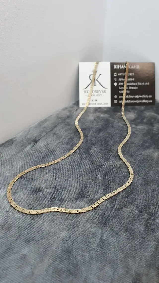 10k yellow gold chain # 360_11 - Photo 4