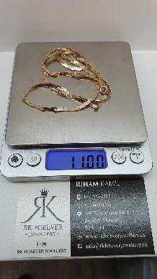 10k yellow gold chain # 360_11 - Photo 6