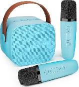 (New)Mini Karaoke Machine for Kids Adults, Portable Bluetooth Sp