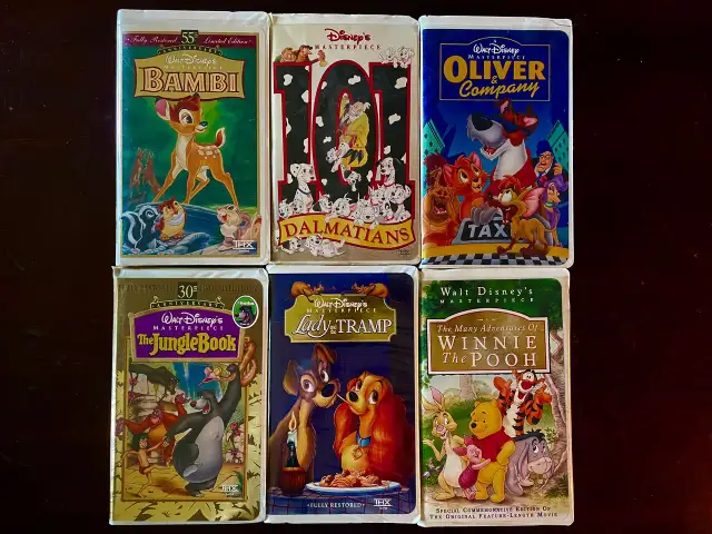 50 Disney/Pixar VHS great shape, $75 for the whole collection! - Photo 2
