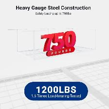 Heavy-Duty Garage Overhead Storage Rack – 4’ x 8’ - Photo 2