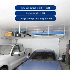 Heavy-Duty Garage Overhead Storage Rack – 4’ x 8’ - Photo 4