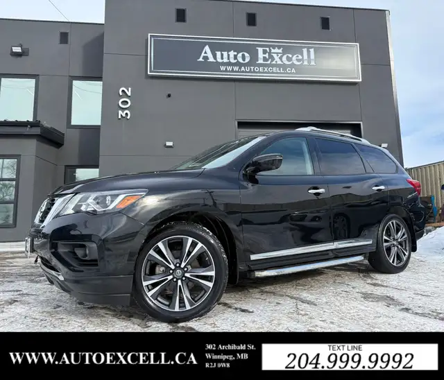 2018 NISSAN PATHFINDER PLATINUM - LEATHER SEATS - NAV - SUNROOF