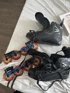 MENS Inline roller hockey skates