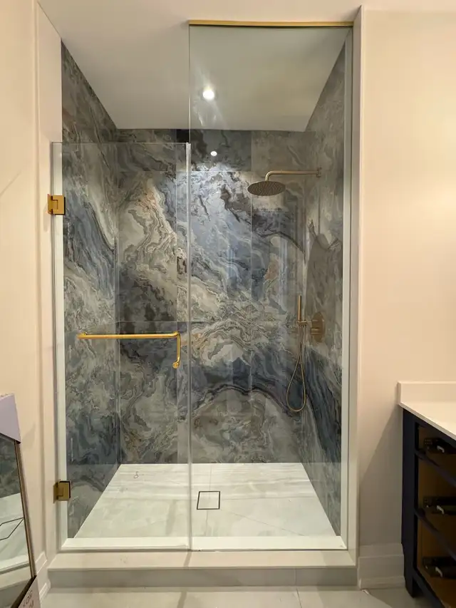 Custom Shower Glass Enclosures