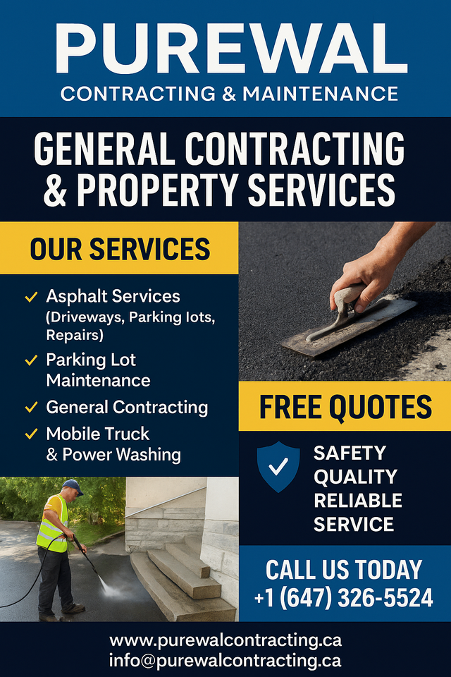 General Contractor and Maintenance